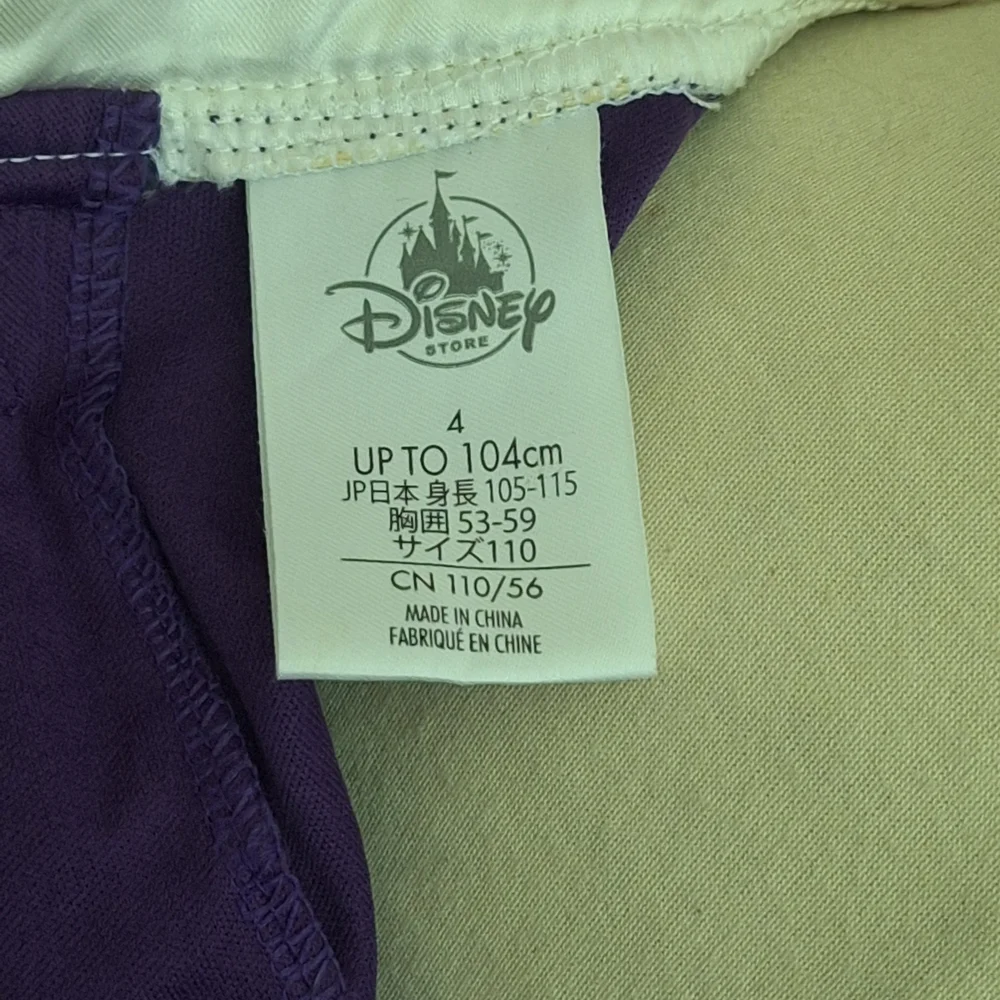 Disney Purple and Gold Halloween Maleficent Costume Dress childs size 4 - Picture 5 of 6